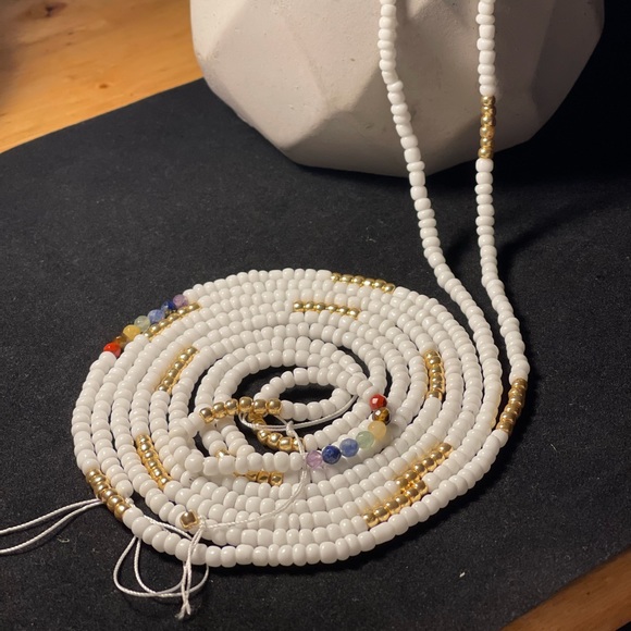 Chakra one (2)strand Handmade Waistbead Strand - Picture 6 of 6